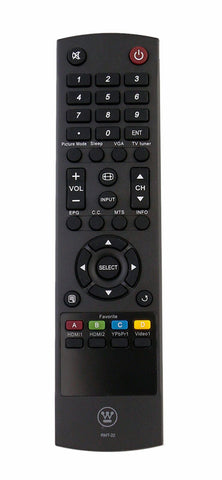 Westinghouse UW32SC1W Remote Control Replacement